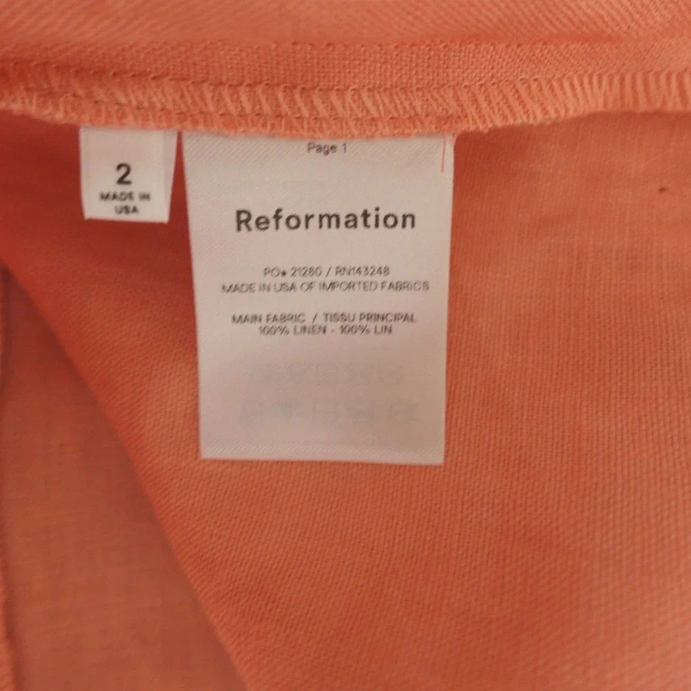 New NWT Reformation Dress Dory - Picture 5 of 13